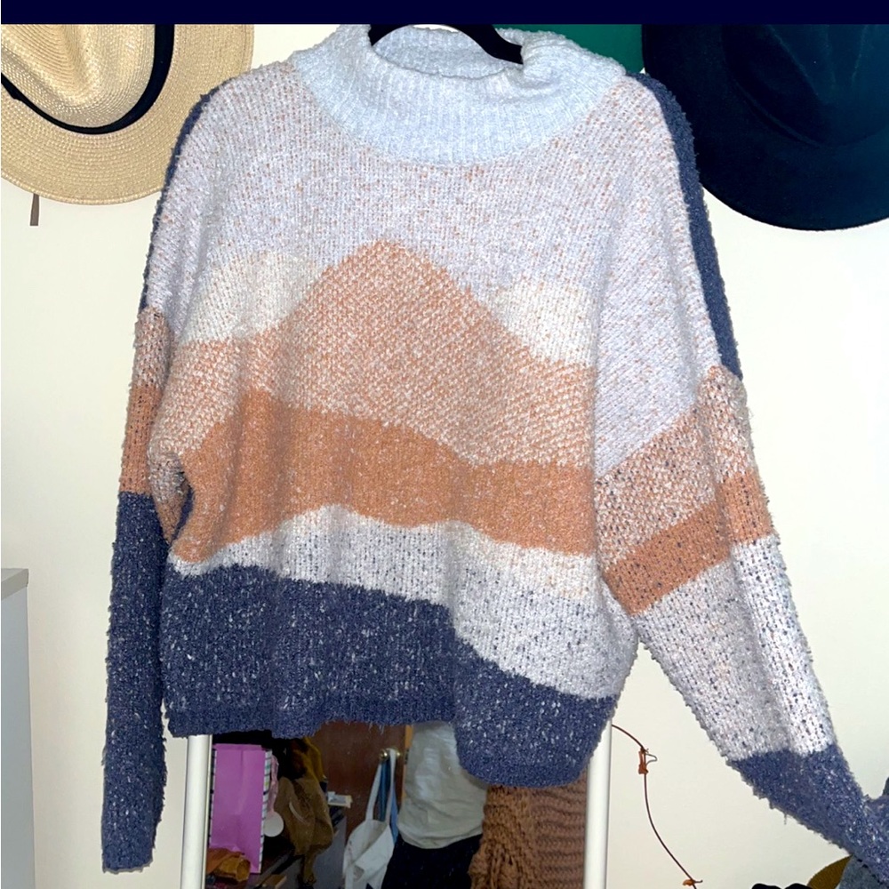 Chunky cropped sweater